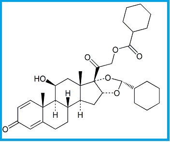CICLESONIDE 21-CYCLOHEXANOYL ANALOG